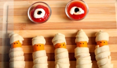 Recetas Halloween: Salchichas Terroríficas.